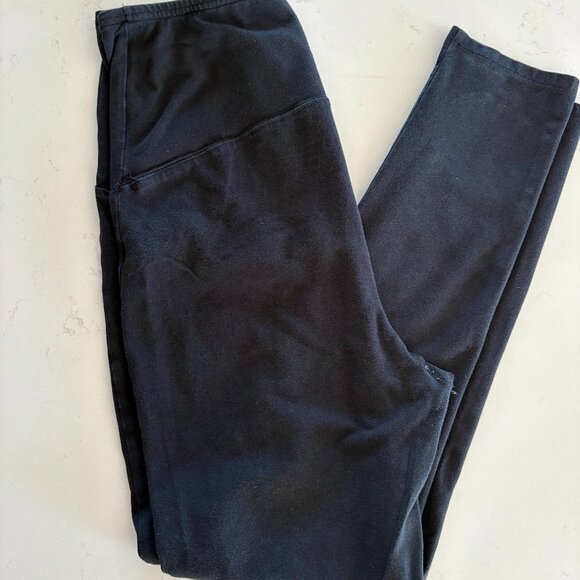 Isabel Maternity by Ingrid & Isabel Pants - Isabel By Ingrid and Isabela Black Maternity Leggings, Size Medium